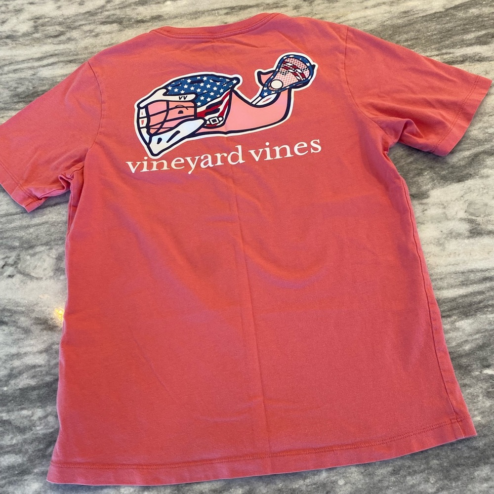 Vineyard Vines boys lacrosse t-shirt